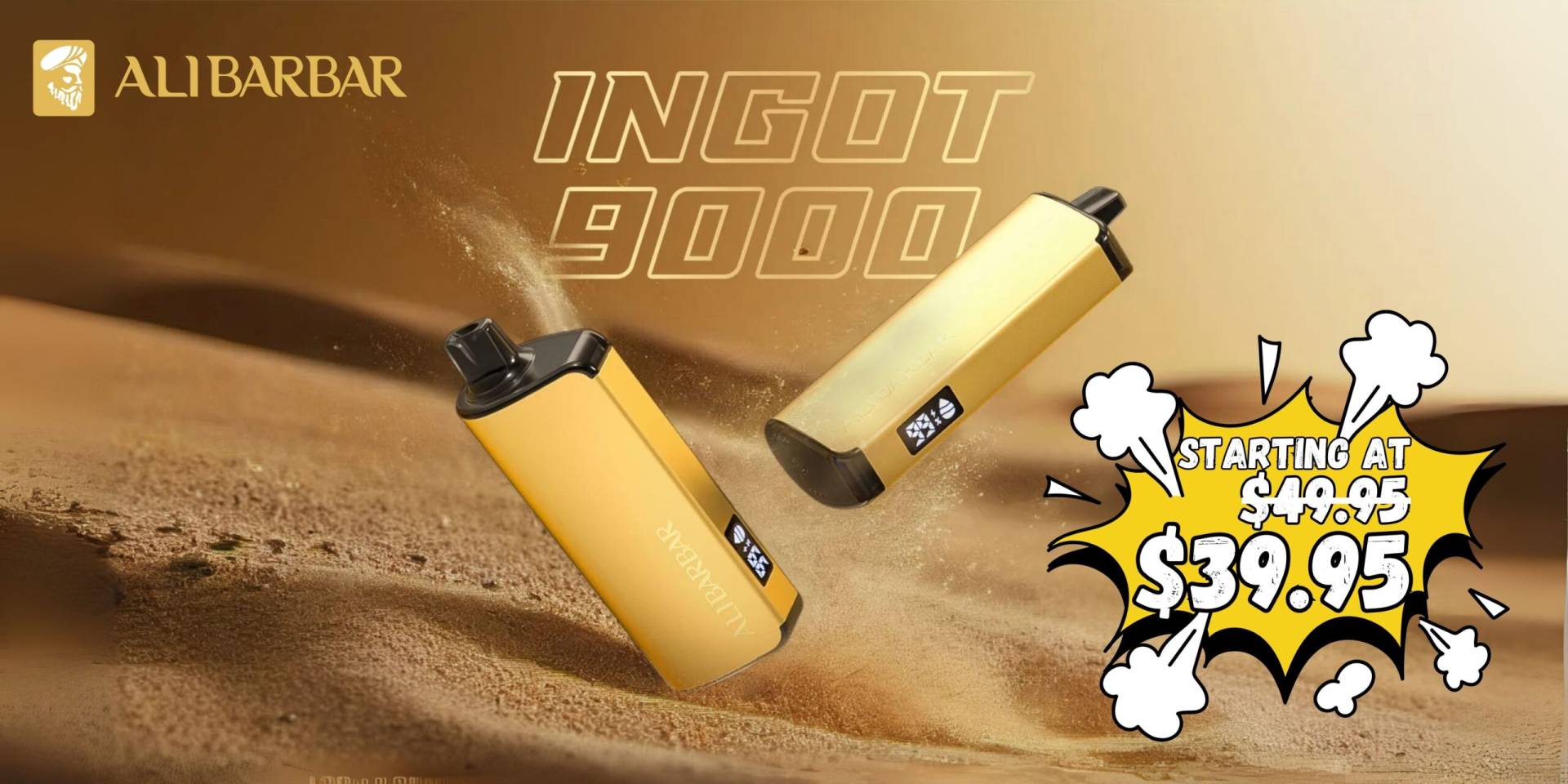 ALIBARBAR 9000 PUFFS