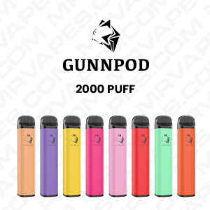 gunnpod disposable vape 2000 puff