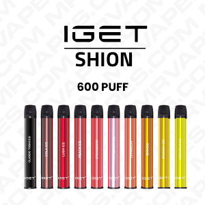 iget disposable vape shion 600 puff