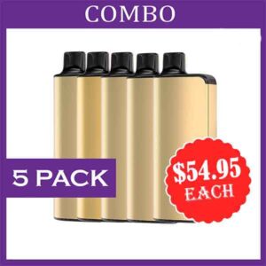 ALIBARBAR INGOT - 5 PACK- 9000 PUFFS