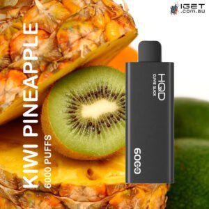 HQD SLICK KIWI PINEAPPLE  - 6000 PUFFS