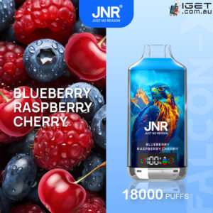 JNR FALCON -X BLUEBERRY RASPBERRY CHERRY   - 18000 PUFFS