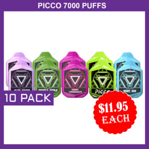 PICCO 7000 PUFFS 10 PACK