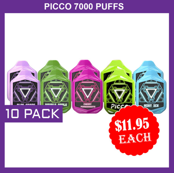 PICCO 7000 PUFFS 10 PACK