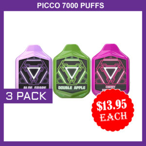 PICCO 7000 PUFFS 3 PACK