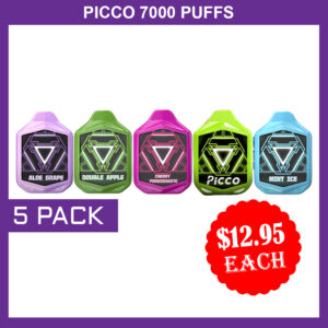 PICCO 7000 PUFFS 5 PACK