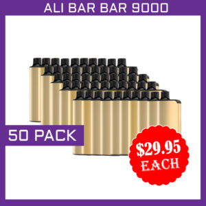ALIBARBAR INGOT 9000 PUFFS - 50 PACKS