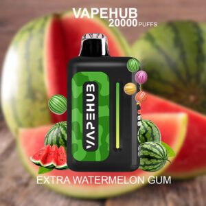 VAPEHUB EXTRA WATERMELON GUM - 20000 PUFFS