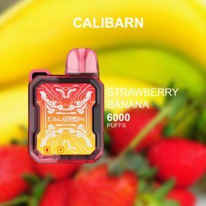 CALIBARN STRAWBERRY BANANA - 6000 PUFFS